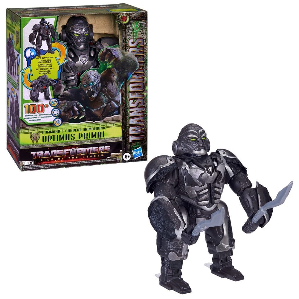 Optimus Primal Transformers Rise Of The Beasts Electronic Figure Command Convert Animatronic 32 Cm