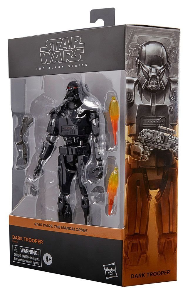 Star Wars The Mandalorian Black Series Deluxe Action Figure 2022 Dark Trooper 15 Cm