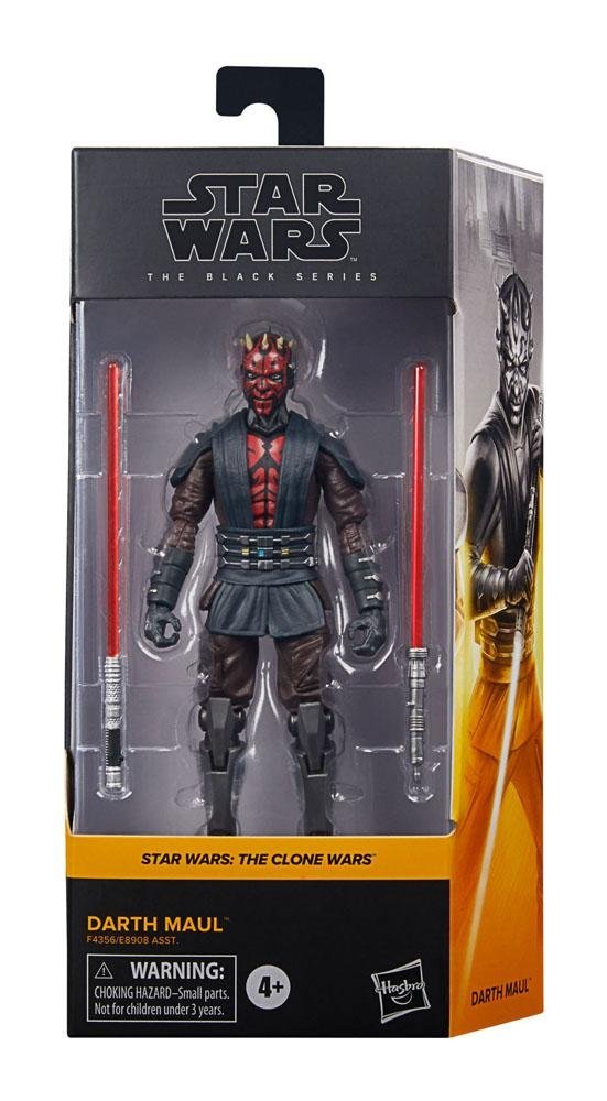 Darth Maul Star Wars The Clone Wars Black Series Action Figure 2022 15 Cm