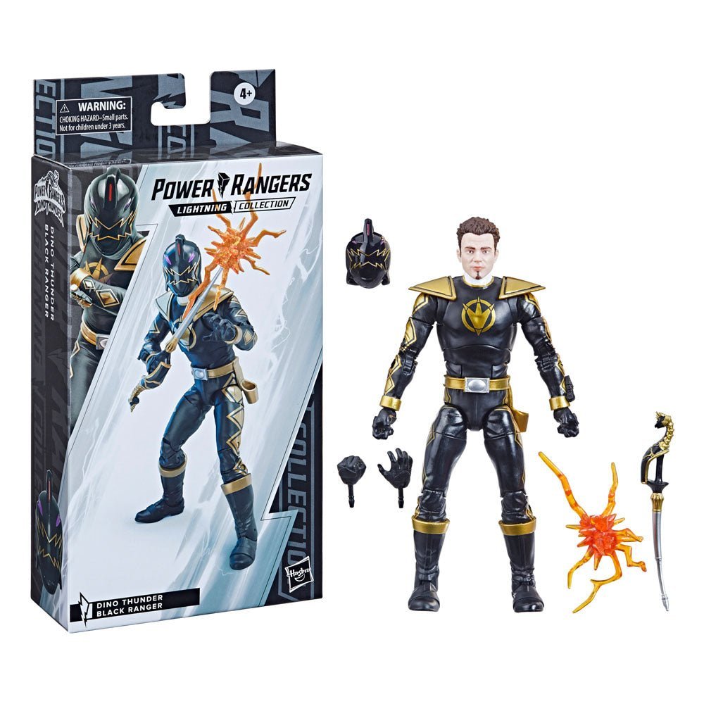 Dino Thunder Black Ranger Power Rangers Lightning Collection Action Figure 2022 15 Cm