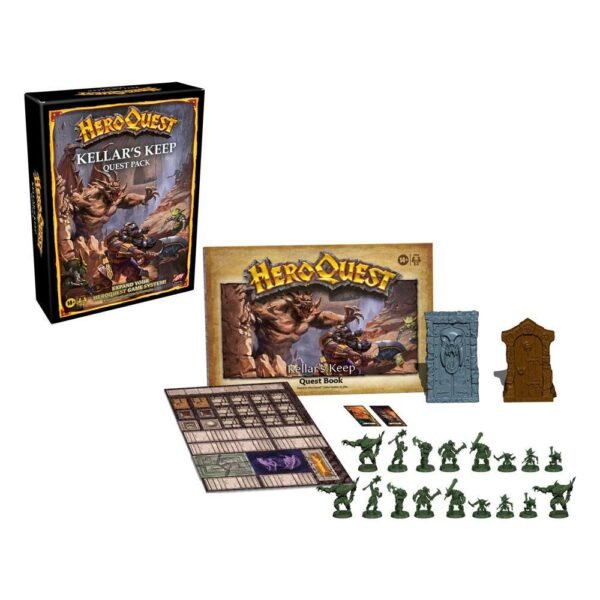 Heroquest Board Game Expansion Kellars Keep Quest Pack English English Inglese