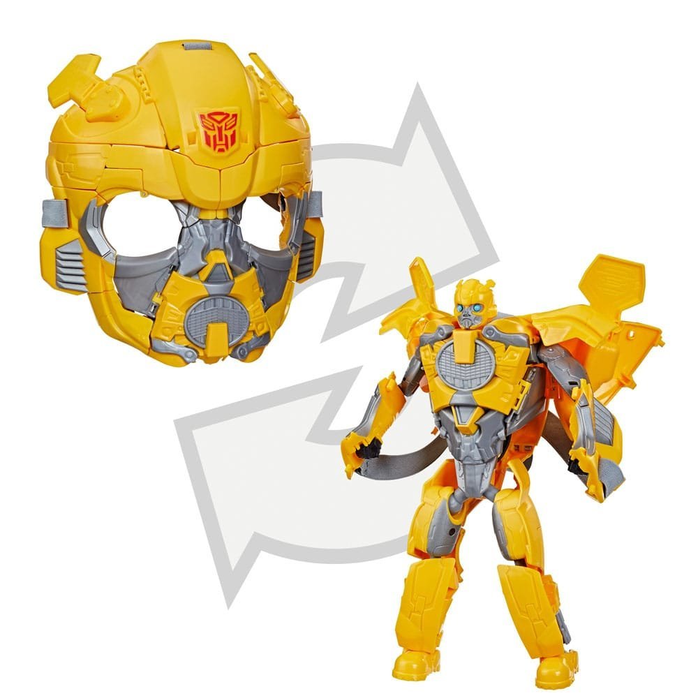 Bumblebee Transformers Rise Of The Beasts 2 In 1 Roleplay Mask Action Figure 23 Cm