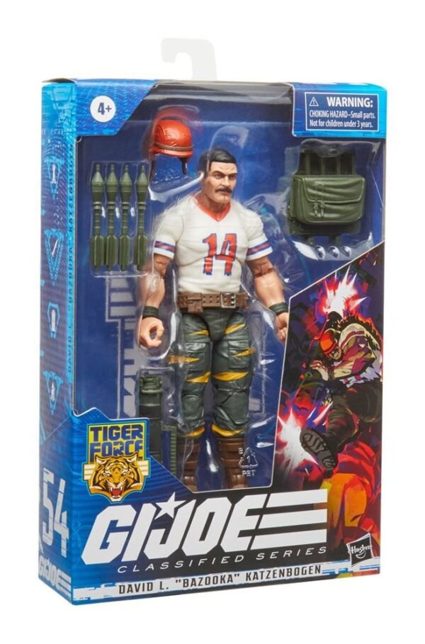 Tiger Force David L Bazooka Katzenbogen G I Joe Classified Series Action Figure 2023 15 Cm