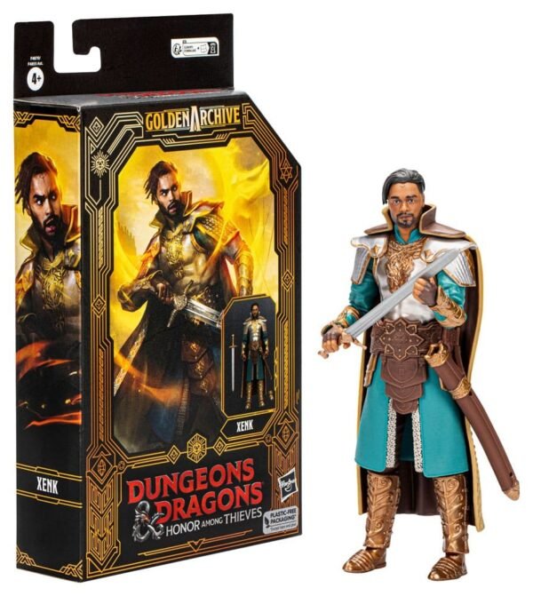 Xenk Dungeons Dragons Honor Among Thieves Golden Archive Action Figure 15 Cm