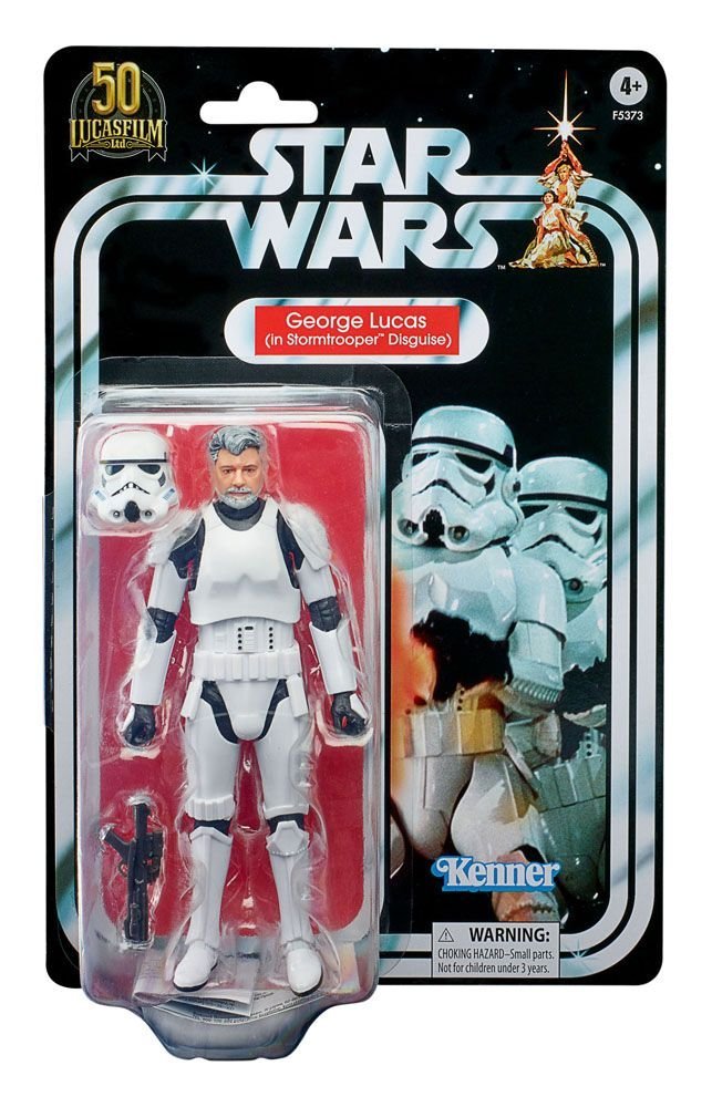 Star Wars Black Series Action Figure 2021 George Lucas In Stormtrooper Disguise 15 Cm