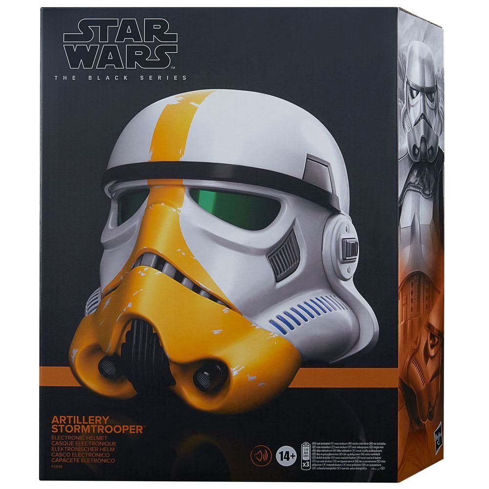 Helmet Artillery Stormtrooper Star Wars The Mandalorian Black Series Electronic Replica 1 1