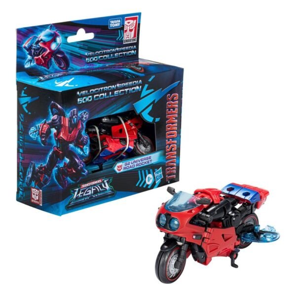 Road Rocket G2 Universe Transformers Generations Legacy Velocitron Speedia 500 Collection Action Figure 14 Cm
