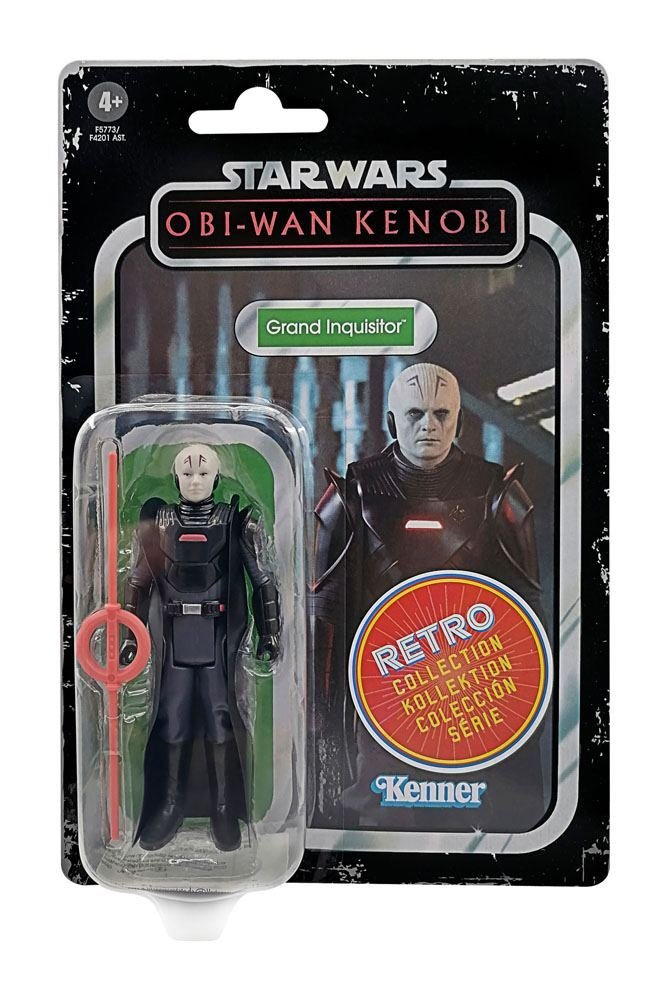 Star Wars Obi Wan Kenobi Retro Collection Action Figure 2022 Grand Inquisitor 10 Cm