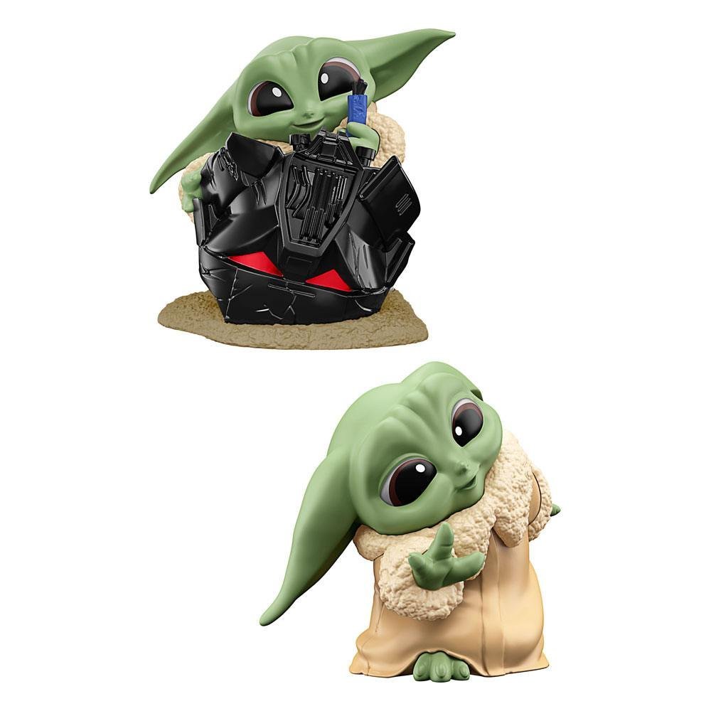 Star Wars Bounty Collection Figure 2 Pack Grogu Helmet Hijinks Peek A Boo 6 Cm 1