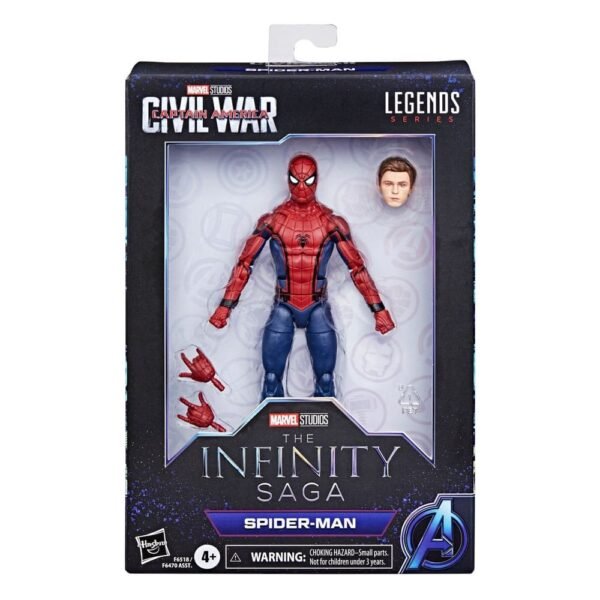 Spider Man Captain America Civil War The Infinity Saga Marvel Legends Action Figure 15 Cm