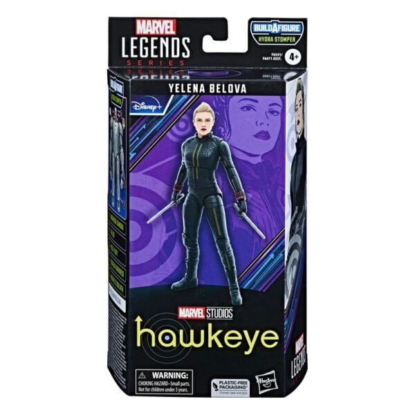 Yelena Belova Hawkeye Marvel Legends Action Figure Baf Hydra Stomper 15 Cm