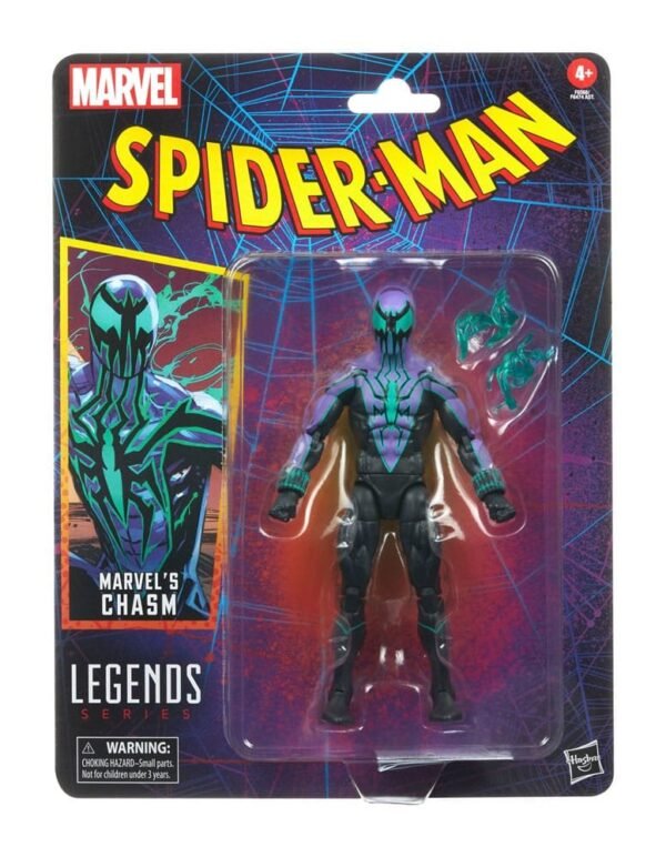 Marvels Chasm Spider Man Marvel Legends Retro Collection Action Figure 15 Cm