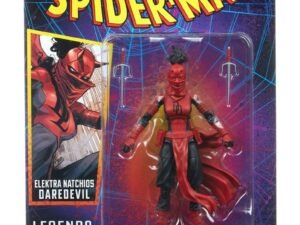 Elektra Natchios Daredevil Spider Man Marvel Legends Retro Collection 15 Cm