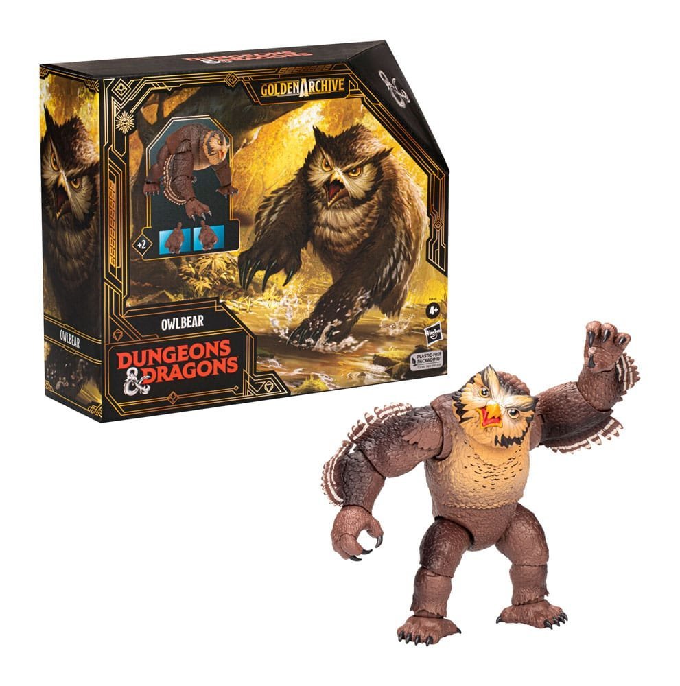 Owlbear Dungeons And Dragons Golden Archive Action Figure 21 Cm
