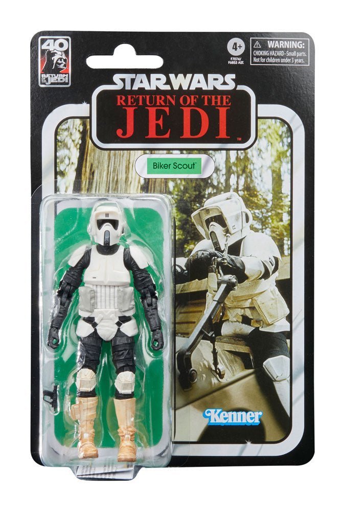 Biker Scout Star Wars Episode Vi 40Th Anniversary Black Series Action Figure 15 Cm
