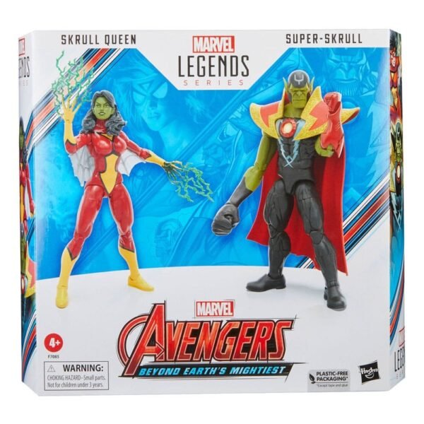 Skrull Queen Super Skrull Avengers Beyond Earths Mightiest Marvel Legends Action Figures 15 Cm