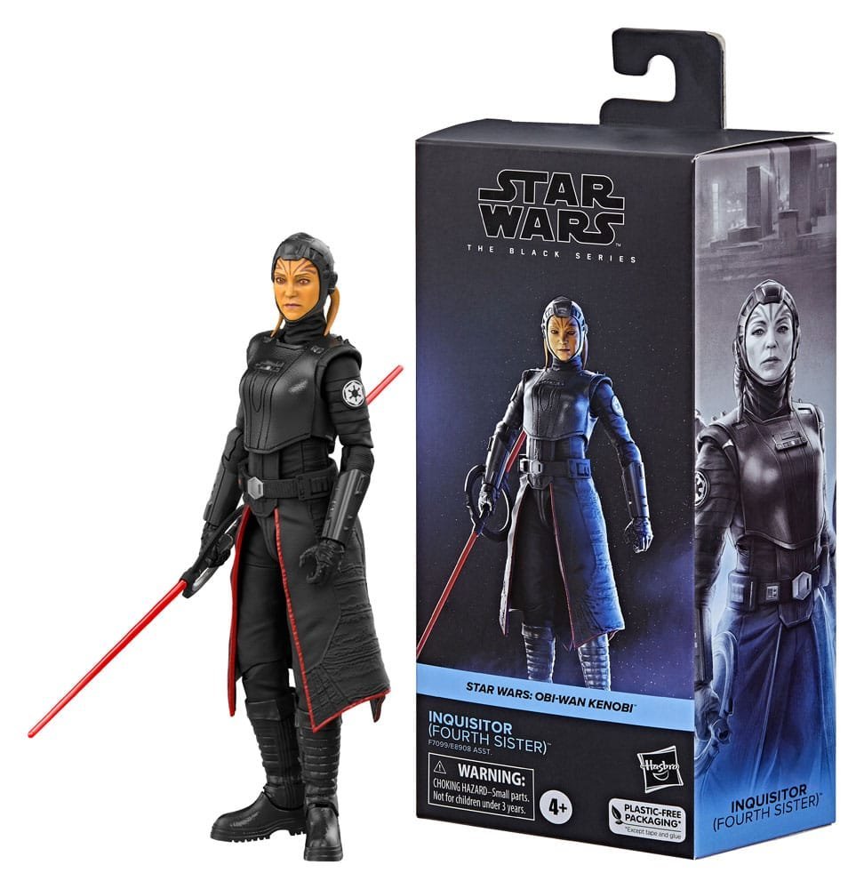 Inquisitor Fourth Sister Star Wars Obi Wan Kenobi Black Series Action Figure 15 Cm