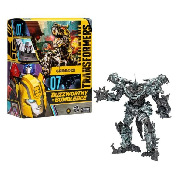 07Bb Grimlock Transformers Age Of Extinction Buzzworthy Bumblebee Leader Class Action Figure 22 Cm