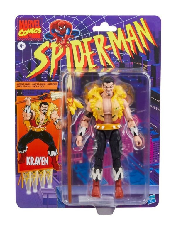 Kraven Spider Man Comics Marvel Legends Action Figure 15 Cm