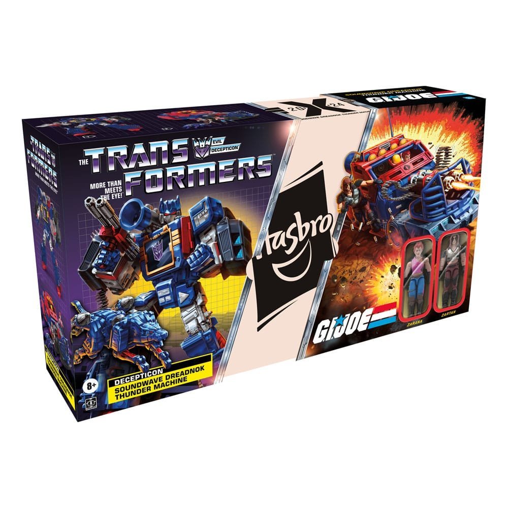 Decepticon Soundwave Dreadnok Thunder Machine With Zarana Zartan Transformers X G I Joe Action Figures