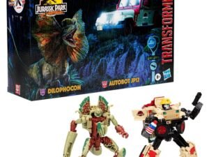Dilophocon Autobot Jp12 Transformers X Jurassic Park Action Figure 2 Pack