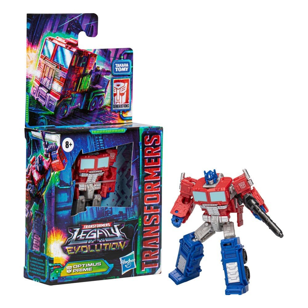 Optimus Prime Transformers Generations Legacy Evolution Core Class Action Figure 9 Cm