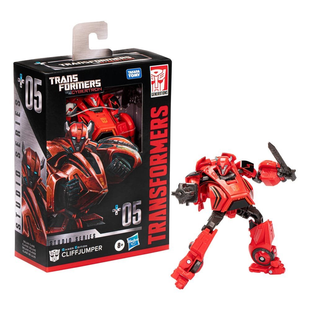Cliffjumper The Transformers The Movie Generations Studio Series Deluxe Class Action Figure Gamer Edition 05 11 Cm