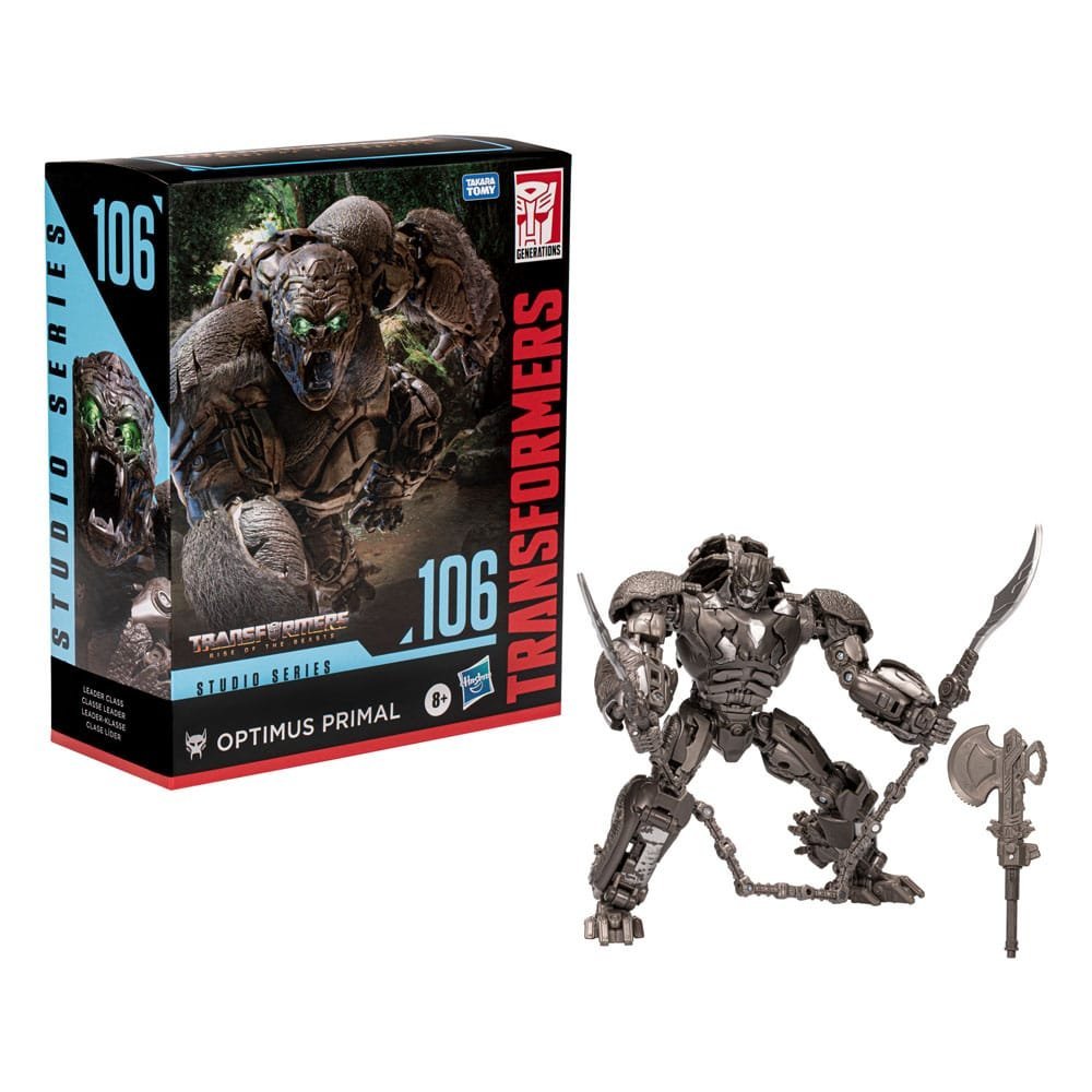 Optimus Primal Transformers Rise Of The Beasts Generations Studio Series Leader Class Action Figure 106 22 Cm