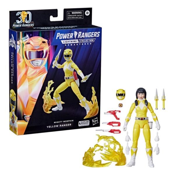 Yellow Ranger Power Rangers Lightning Collection Action Figure Mighty Morphin 15 Cm