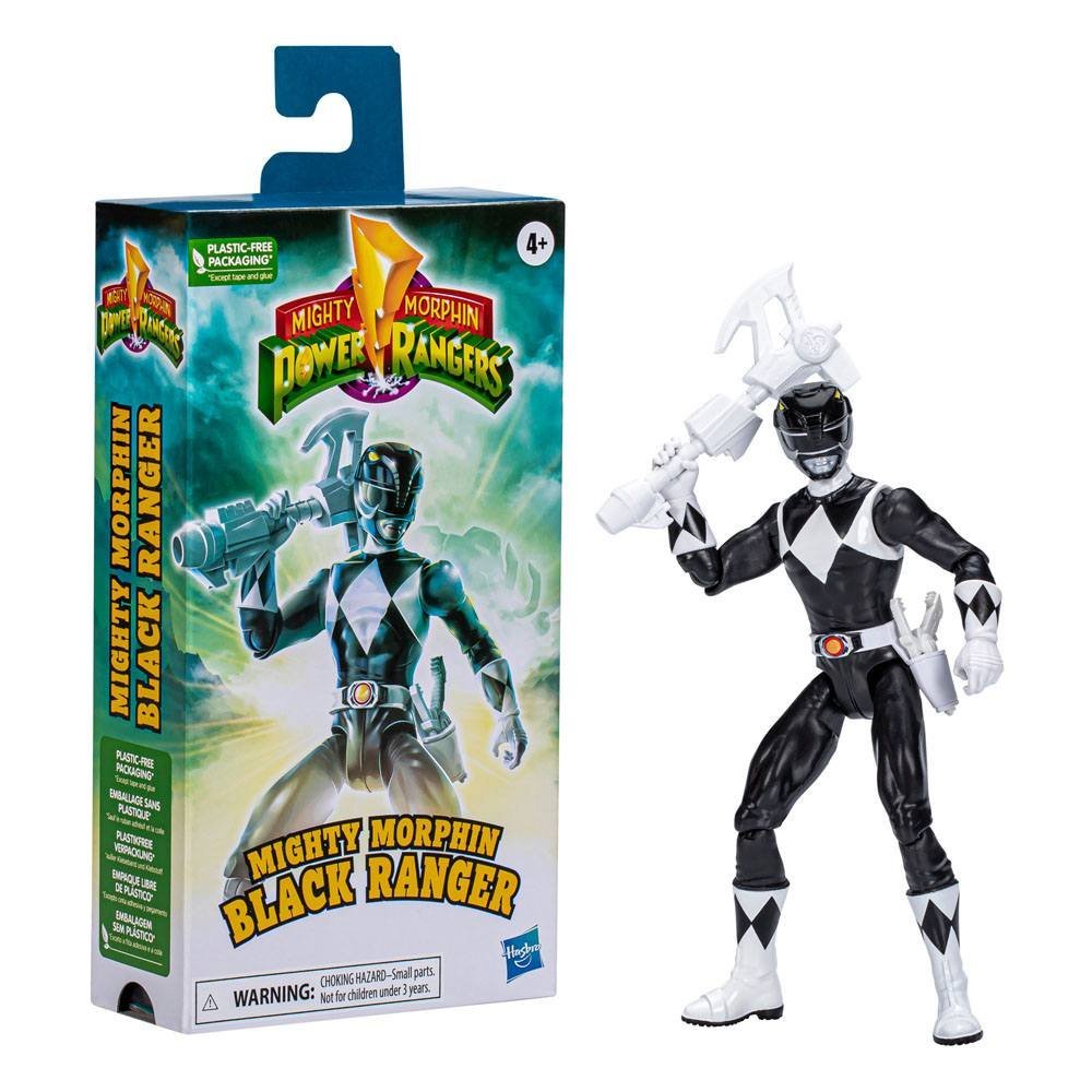 Black Ranger Power Rangers Action Figure Mighty Morphin 15 Cm