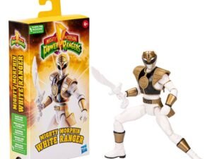 White Ranger Mighty Morphin Power Rangers Action Figure 15 Cm
