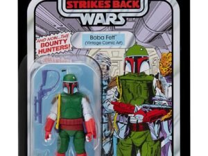 Boba Fett Vintage Comic Art Star Wars The Empire Strikes Back Vintage Collection Action Figure 10 Cm