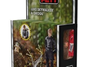 Luke Skywalker Grogu Star Wars The Book Of Boba Fett Vintage Collection Action Figures 10 Cm
