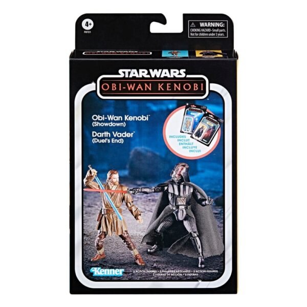 Darth Vader Showdown And Obi Wan Kenobi Star Wars Obi Wan Kenobi Vintage Collection Action Figure 10 Cm