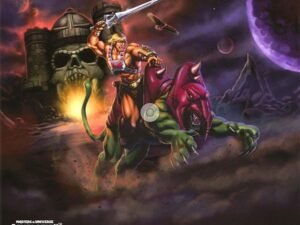 Masters Of The Universe Revelation Mousepad He Man And Battle Cat 25 X 22 Cm