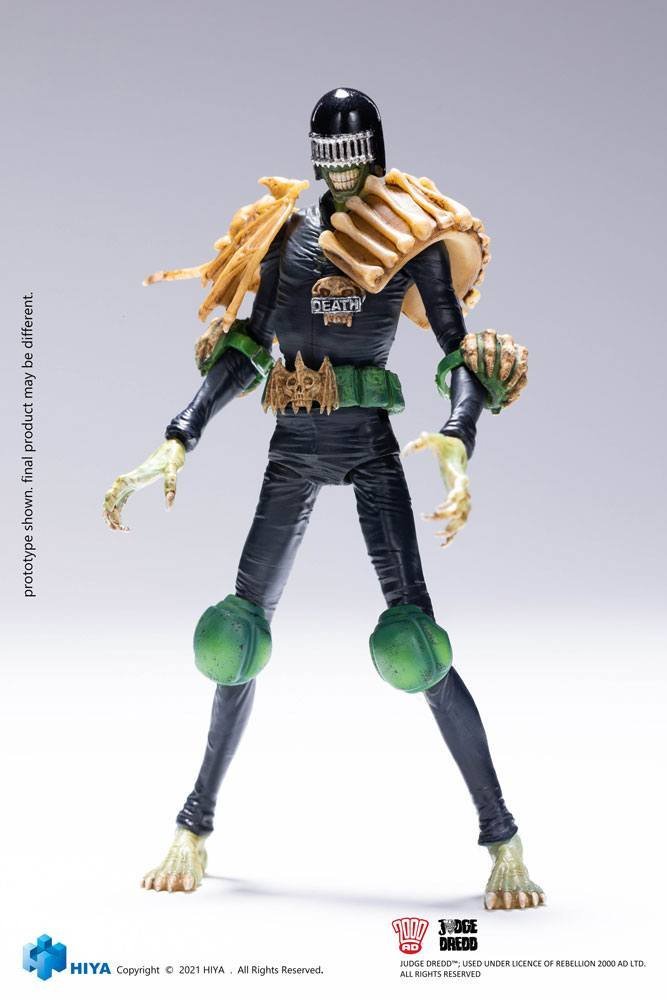 Judge Death 2000 Ad Exquisite Mini Action Figure 1 18 10 Cm