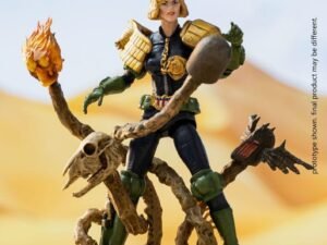 Judge Anderson Vs The Dark Judges 2000 Ad Exquisite Mini Action Figure 1 18 10 Cm