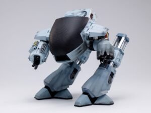 Ed209 Robocop Exquisite Mini Action Figure With Sound Feature 1 18 Battle Damaged 15 Cm