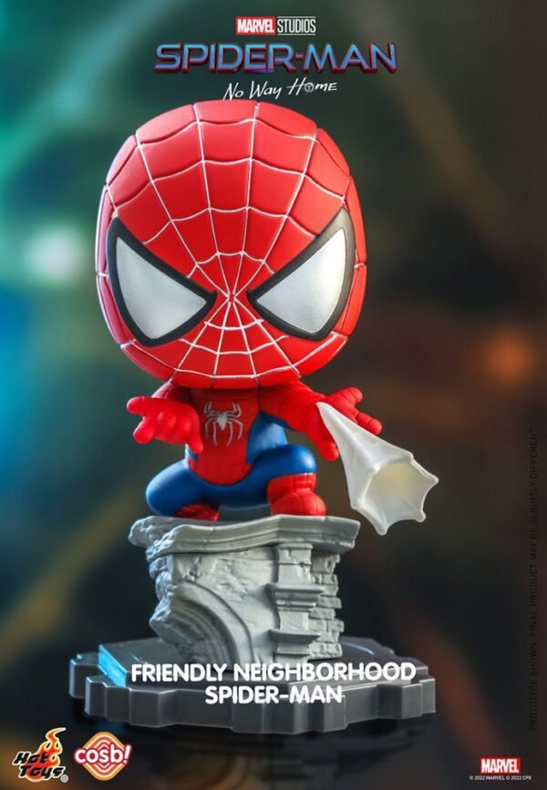 Friendly Neighborhood Spider Man Spider Man No Way Home Cosbi Mini Figure 8 Cm
