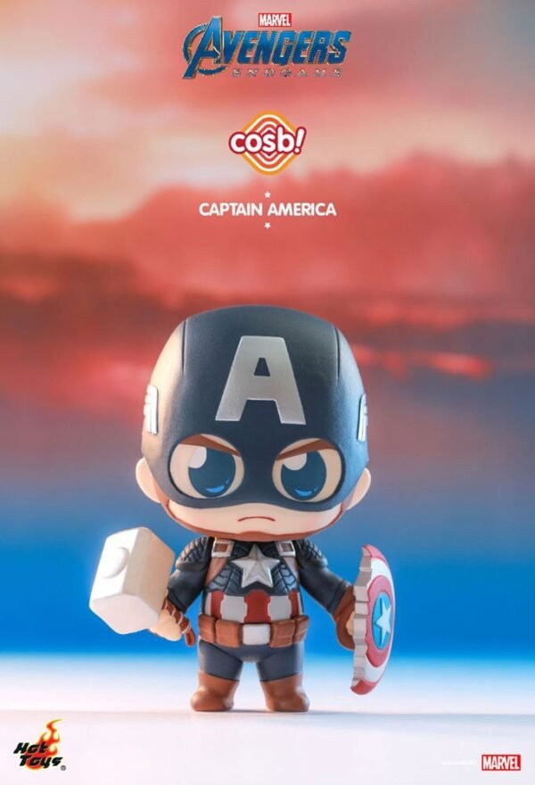 Captain America Avengers Endgame Cosbi Mini Figure 8 Cm