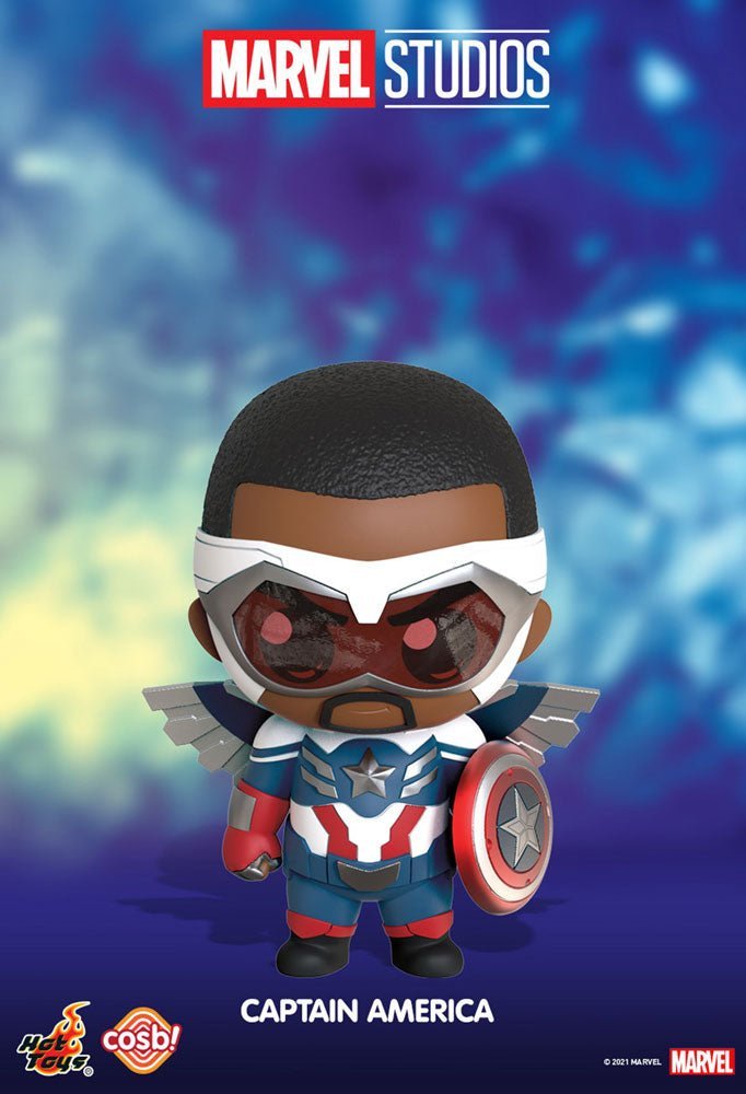 Captain America The Falcon And The Winter Soldier Cosbi Mini Figure 8 Cm
