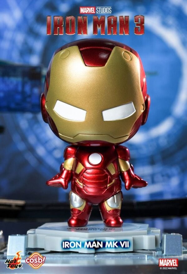 Iron Man Mark Vii Iron Man 3 Cosbi Mini Figure 8 Cm