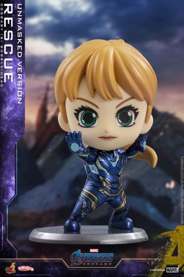 Rescue Unmasked Version Marvel Avengers Endgame Cosbaby S Mini Figure 10 Cm