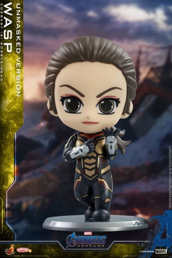The Wasp Unmasked Version Marvel Avengers Endgame Cosbaby S Mini Figure 10 Cm