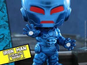 Iron Man Stealth Armor Marvel Comics Cosbaby S Mini Figure 10 Cm