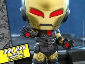 Iron Man Armor Model 42 Marvel Comics Cosbaby S Mini Figure 10 Cm