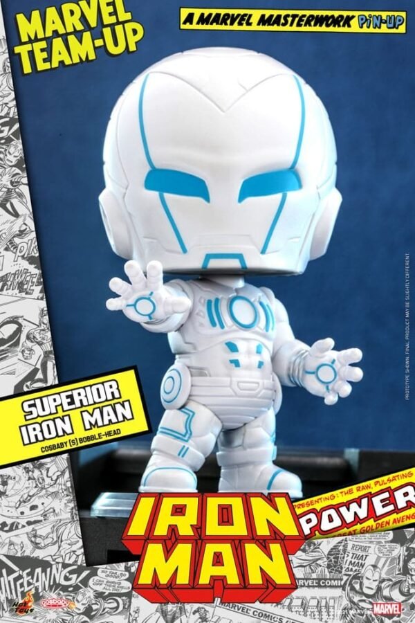 Superior Iron Man Marvel Comics Cosbaby S Mini Figure 10 Cm