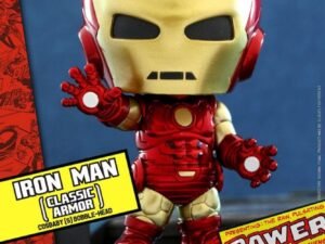 Iron Man Classic Armor Marvel Comics Cosbaby S Mini Figure 10 Cm