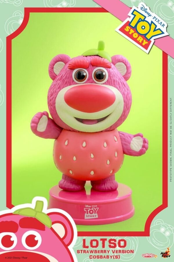 Lotso Strawberry Version Toy Story 3 Cosbaby S Disney Pixar Mini Figure 10 Cm
