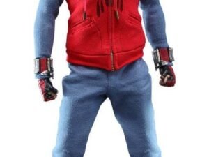 Spider Man Far From Home Movie Masterpiece Action Figure 1 6 Spider Man Homemade Suit 29 Cm